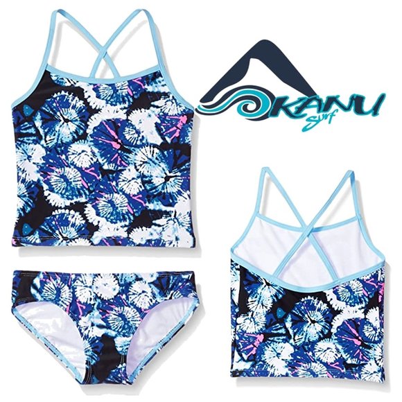 Kanu Surf Other - KANU SURF Little Girls' "Melanie Beach Sport 2-pc UPF 50+ Tankini Swimsuit - NEW